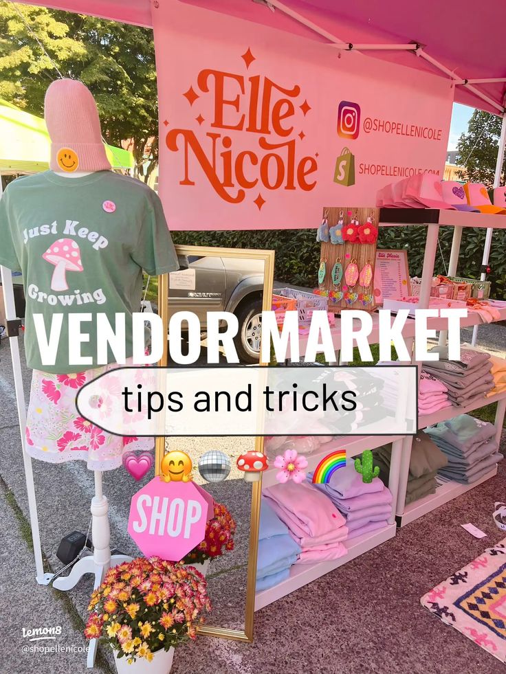 vendor market tips and tricks for kids