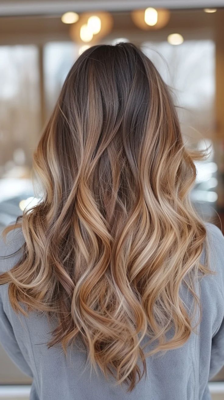 27 Latte Hair Color Ideas That Are Brewing Hot! Live In Color Hair, Brunette With Honey Highlights, Latte Hair Color, Blonde Ombré Hair, Latte Hair, Honey Hair Color, Hair Dyed, Fall Hair Color Trends, Brunette Hair With Highlights