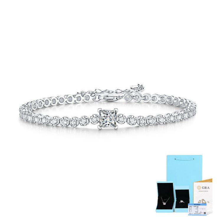 Product information: Color: moissanite 1 karat (including gift box certificate) Applicable occasions for gifts: Travel commemoration Material: Silver Length: Length 16 3cm Purity: 925 silver Shape: Geometric Popular elements: Quadrilateral Style: Fashion ol Packing list: 1 carat Mosan diamond (including gift certificate)*1 Product Image: Geometric Bracelet, Rubik's Cube, Engagement Ring Shapes, Shape Geometric, Silver Bow, Laura Geller, Gift Certificate, Cow Boy, Chains For Men