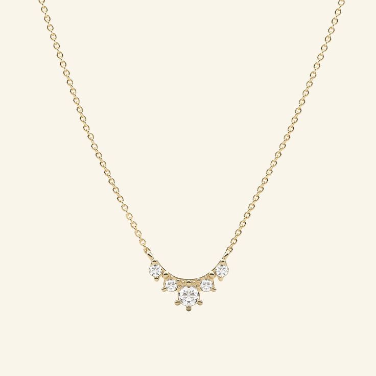 ✦ Diamond Wedding Necklace ✦  ✧ DESCRIPTION & DETAILS Be unique and timeless in this beautiful diamond cluster necklace! Crafted with 0.20 carats of real diamonds set in a dazzling 14k solid gold dainty chain, this diamond necklace will be your go-to for any special occasion. This bridal diamond necklace is perfect for any wedding day look as well as for adding a touch of elegance to any everyday look. The delicate size of the diamonds combined with the simple yet elegant design will make you feel beautiful and glamorous. Showcase your inner style and sparkle with this diamond cluster necklace that has been crafted for maximum brilliance. Make a statement and be the true essence of glamour with this diamond necklace that will be sure to turn heads. Add this diamond cluster necklace to your Delicate Yellow Gold Luxury Diamond Necklace, Refined Round Cut Diamond Necklace For Wedding, Classic Necklace With Rose Cut Diamonds For Anniversary, Classic Necklaces With Rose Cut Diamonds For Anniversary, Refined Solitaire Necklace With Diamond Accents For Wedding, Refined Wedding Diamond Necklace With Prong Setting, Timeless Wedding Necklace With Prong Setting, Refined Brilliant Cut Diamond Necklace For Wedding, Refined Diamond Necklace For Wedding With Prong Setting