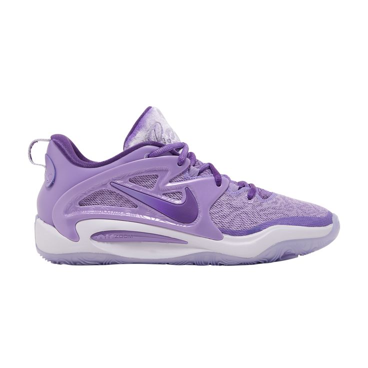 nike women's air zoom low basketball shoes - purple / white, 8 5 m us