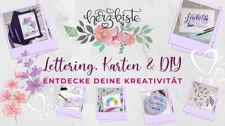 Herz-Kiste | Lettering & DIY