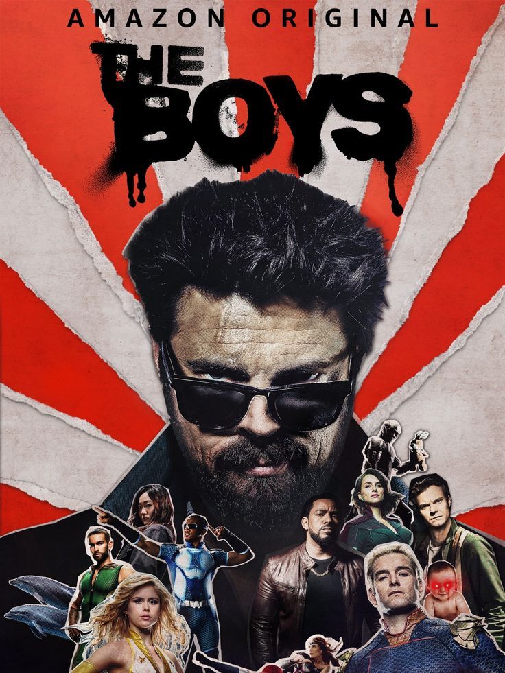 the boys movie poster with many characters