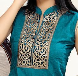 Collar Ban Cotton Churidar Suits Neck Gala Designs Patterns Images 2015 Collar Kurti Design, Gala Designs, Chudidhar Neck Designs, Suit Neck Designs, Cotton Churidar, Churidar Neck, Salwar Neck Designs, Churidar Neck Designs, Gala Design