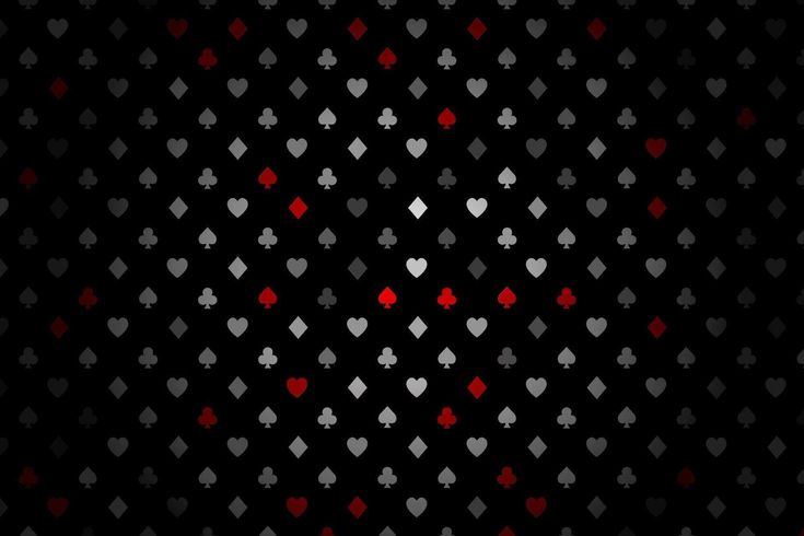 an abstract black background with red and white hearts on it, all over the place