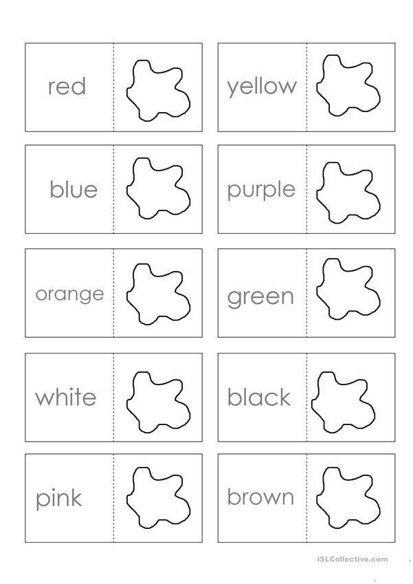 the color matching worksheet for preschool to learn how to write and draw shapes