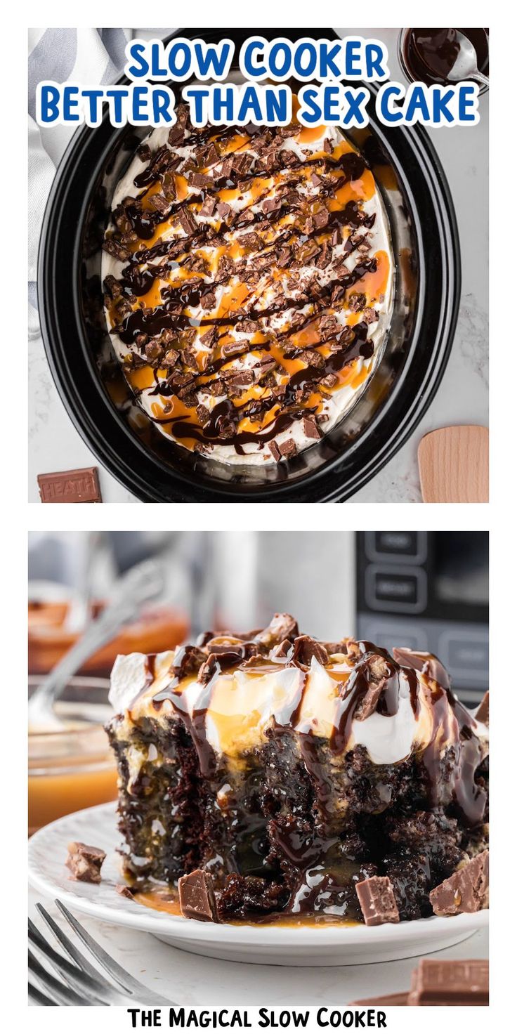 Cake Crockpot Recipes, Crockpot Box Cake Recipes, Easy Desserts Crockpot, Easy Crockpot Cake Recipes, Crock Pot Desserts Gluten Free, Crockpot Cheesecake Recipes, Crockpot Desserts Easy Cake Mixes, Desert In Crockpot Easy Recipes, Chocolate Crockpot Desserts