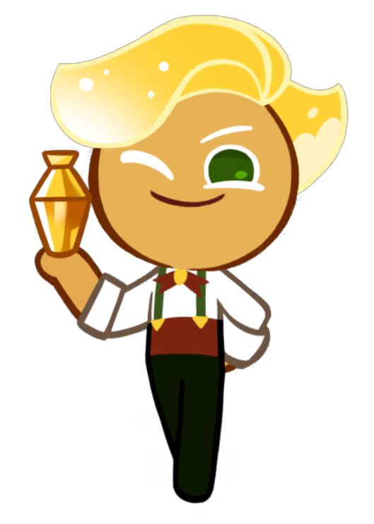 a cartoon character holding a lamp in his hand