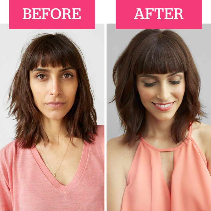 Freshen up your bangs! The trick with bangs is to not put styling products in them; instead, use a blow-dryer on the lowest speed and your fingers to smooth them! Oily Hair Remedies, Second Day Hairstyles, School Hair, Greasy Hair Hairstyles, How To Style Bangs, Hair Remedies, Good Hair Day, One Hair, Curtain Bangs