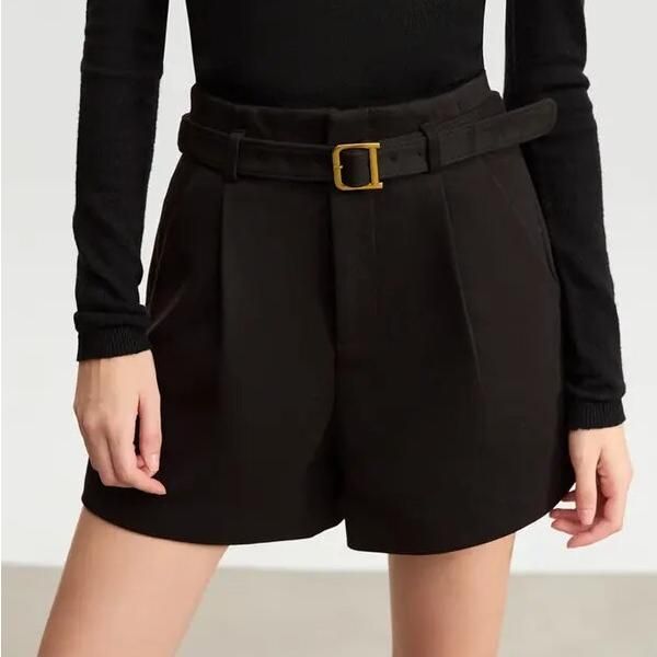 Discover the Perfect Blend of Style and Comfort Embrace the chilly season in style with our Winter Office Lady Casual Shorts. Designed for the contemporary woman who values both elegance and comfort, these shorts are a must-have addition to your winter wardrobe. The sophisticated straight-fit design paired with a tasteful mid-waist cut ensures you look sharp and feel confident in any professional setting. Exceptional Quality and Design Our casual shorts are crafted from a premium blend of 85% Polyester, 13% Viscose, and 2% Spandex, ensuring durability and a gentle stretch for all-day comfort. The woven fabric offers a luxurious feel, while the solid pattern and subtle pockets and belt add a touch of class. With a convenient zipper fly closure, these shorts are not only stylish but also pra Chic Fall Shorts With Short Inseam, Chic Shorts For Fall, Chic Shorts With Belt Loops And Short Inseam, Chic Shorts With Short Inseam And Belt Loops, Chic Short Leg Pants, Chic High-waisted Shorts For Fall, Chic High-waisted Fall Shorts, Classic High Waist Shorts For Work, Chic Short Leg Pants With Belt Loops