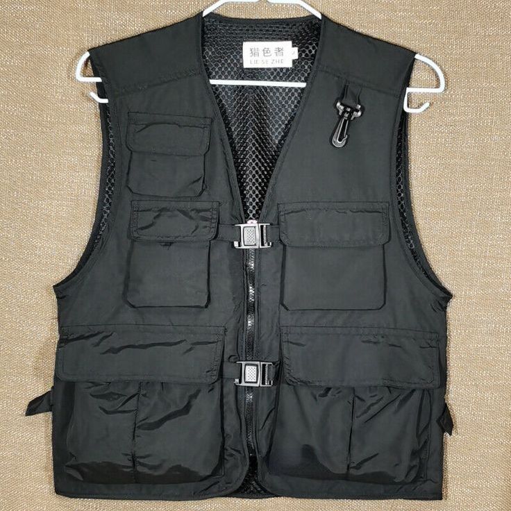 This item is for one waistcoat only. Unisex Casual Cargo Waistcoat Gilet Multi Pocket Sleeveless Jacket Vest Outdoor Please be reminded that due to lighting effects and monitor brightness/contrast setting, the color tone of the website photo and the actual item could be slightly different. This is in Asian sizing, smaller than western size e.g. UK, US, AU. Please check the measurements carefully before making a purchase. Beside, Please allow 1-3 cm difference due to manual measurement. If you ar Pocket Vest, Cargo Vest, Fishing Vest, Types Of Jackets, Jacket Vest, Sleeveless Jacket, Photography Travel, Color Tone, Vest Dress