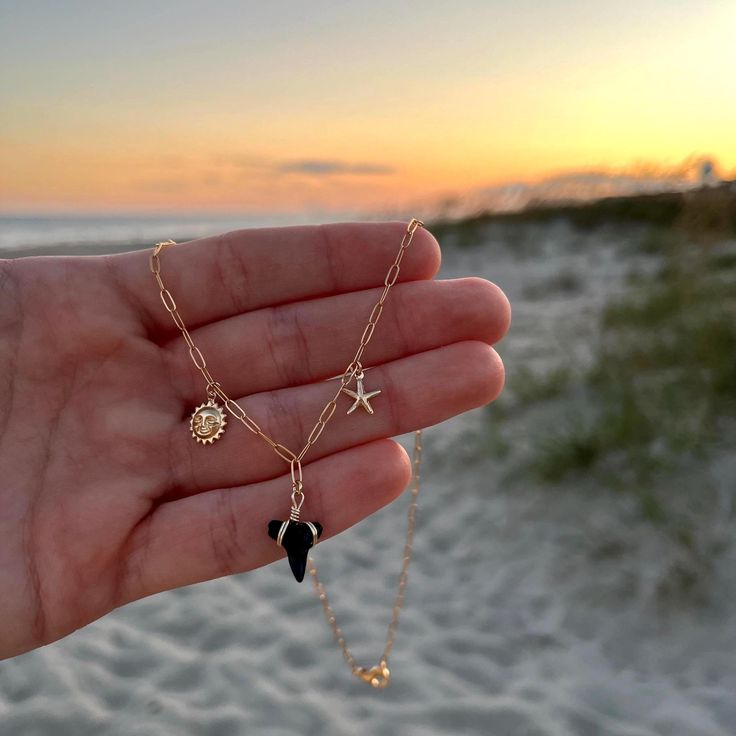 Farah Core, Wire Wrapped Shark Tooth, Salted Granola, Mermaid Treasure, Ocean Isle Beach Nc, Outer Banks Style, Beachy Jewelry, Ocean Isle Beach, Preppy Jewelry