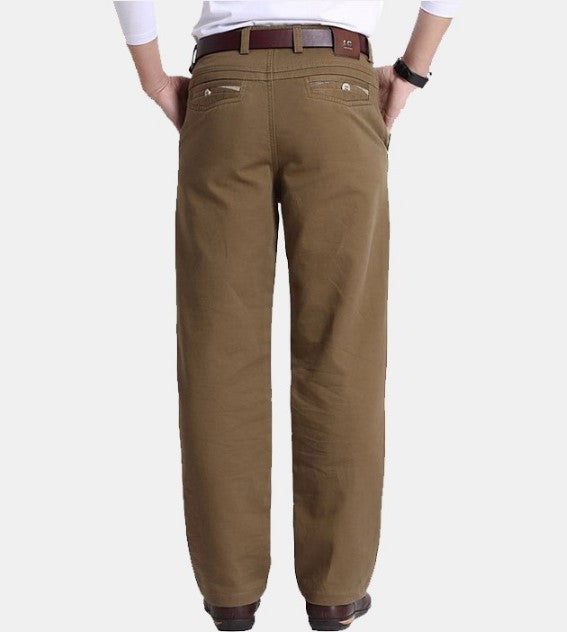 Gender: MaleItem Type: Suit PantsFront Style: FlatMaterial: CottonPant Closure Type: Zipper FlyMain Fabric: 100% CottonOccasion: BusinessVersion: SlimPants Type : Full PantsThickness: Regular SKU: 406523 Full-length Chinos With Pockets For Business Casual, Business Casual Full-length Chinos With Pockets, Casual Pants With Welt Pockets For Winter, Casual Winter Pants With Welt Pockets, Casual Full-length Dress Pants With Welt Pockets, Casual Non-stretch Full-length Dress Pants, Casual Solid Dress Pants With Hip Pockets, Non-stretch Cotton Work Pants With Pockets, Khaki Dress Pants With Tapered Leg And Pockets