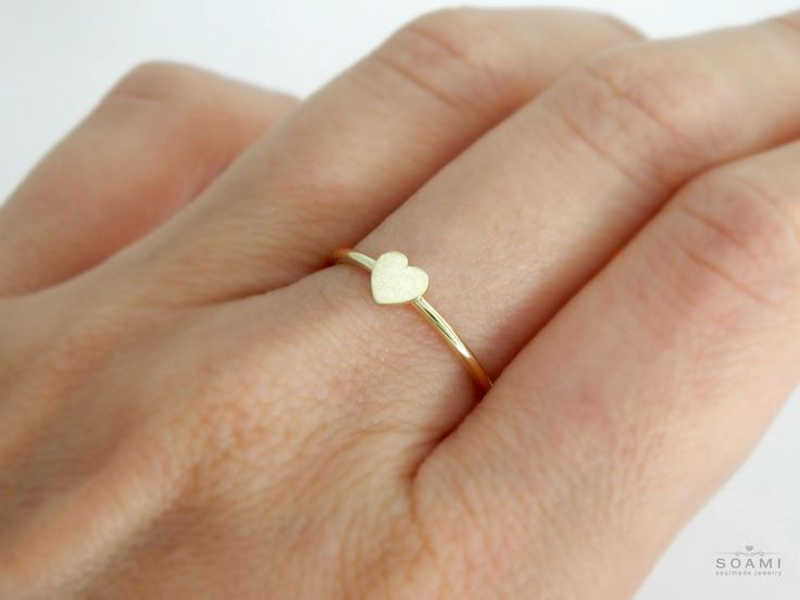 Gold ring Heart. Width 1.2 mm, heart size 5x5 mm. Made of solid 585/14k gold Model's ring size on photo 7 US. Dainty Heart-shaped Tiny Midi Rings, Minimalist Heart Ring With Simple Design, Simple Heart Ring For Valentine's Day, Dainty Heart Ring With Simple Design For Promise, Dainty Gold Heart Ring For Promise, Minimalist Heart-shaped Ring With Simple Design, Dainty Tiny Heart Ring For Valentine's Day, Dainty Simple Design Heart Promise Ring, Simple Midi Rings For Valentine's Day