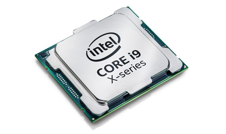 the intel core i9 processor is displayed on a white surface with an x - series logo