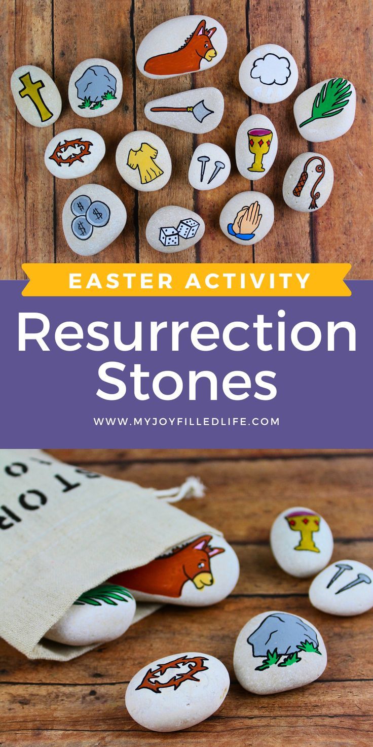 Looking for a hands-on way to share the true meaning of Easter with your kids? These Easter Story Stones are easy to make and are a great teaching tool for the resurrection story.