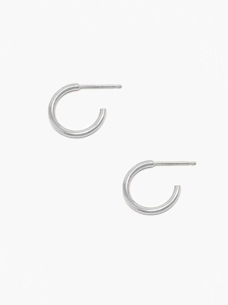 Like a little hug for your ears. The Celine Huggie Hoops are those everyday earrings you don't have to think twice about that still look amazing with everything. 14ga, 10mm (ID) circle Sterling Silver Minimalist Everyday Hoop Piercings, Minimalist Small Hoop Piercings For Everyday, Small Hoop Single Earring For Everyday Wear, Minimalist Internally Threaded Huggie Earrings For Everyday, Everyday Minimalist Internally Threaded Huggie Earrings, Minimalist Internally Threaded Everyday Huggie Earrings, Classic Everyday Internally Threaded Hoop Earrings, Hypoallergenic Small Hoop Piercings For Everyday, Simple Single Round Cartilage Earring