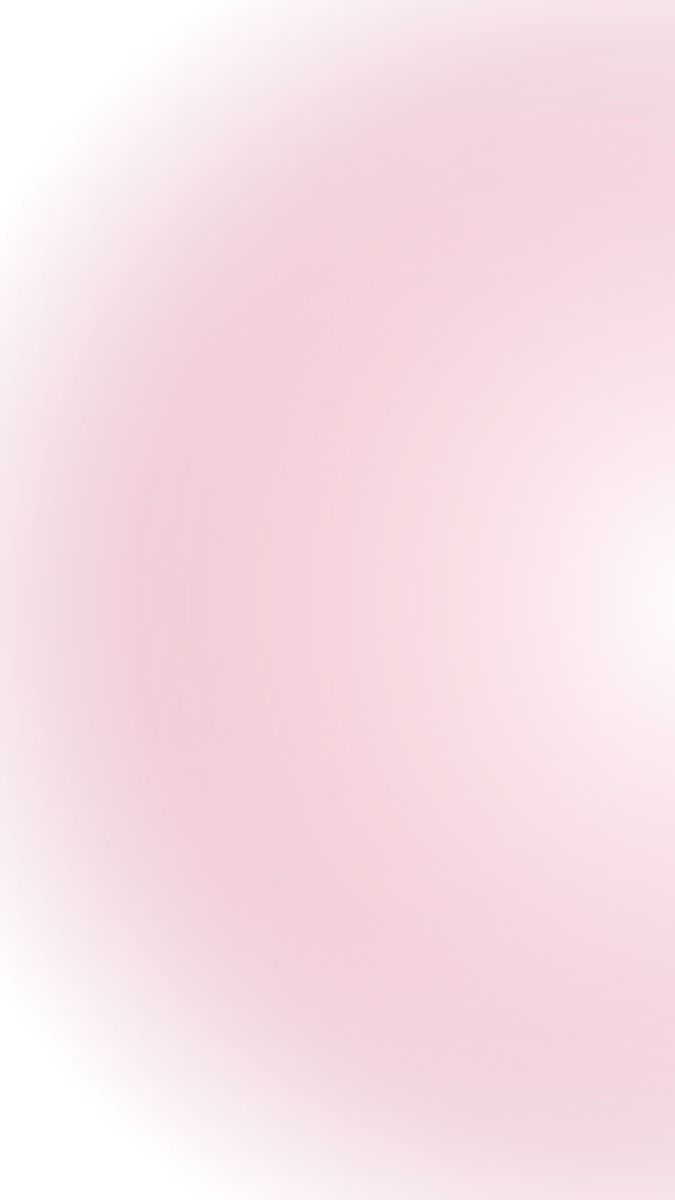 a pink and white background with an apple in the middle