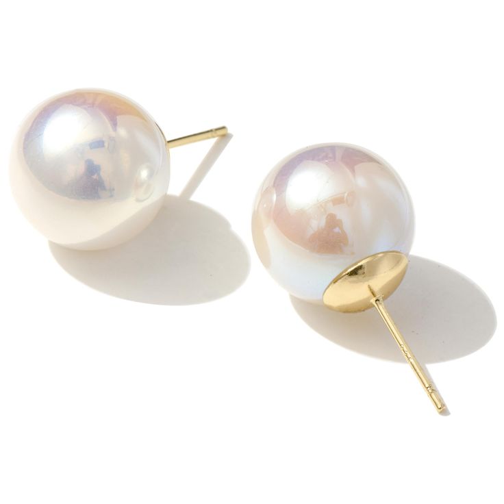 PRICES MAY VARY. Strong imitation pearl earrings: 14/12/10mm Oversized pearl studs that will make you stand out from the crowd. Sparkling and eye-catching. MATERIAL: 925 Silver Pin Plated 18k Gold, Hypoallergenic Earrings PERFECT GIFT: The exquisite packaging allows you to give it as any gift (Christmas gift, Valentine's Day gift, birthday gift) to the person you want to give it to. SIZE: The pearls are divided into 14/12/10mm sizes, and the back end of the silver needle is about 1.5cm long. SER Big Pearl Earrings, 2024 Board, Dr Closet, Big Pearl, Fame Dr, Silver Pin, Hypoallergenic Earrings, Pearl Stud Earrings, Sterling Silver Studs