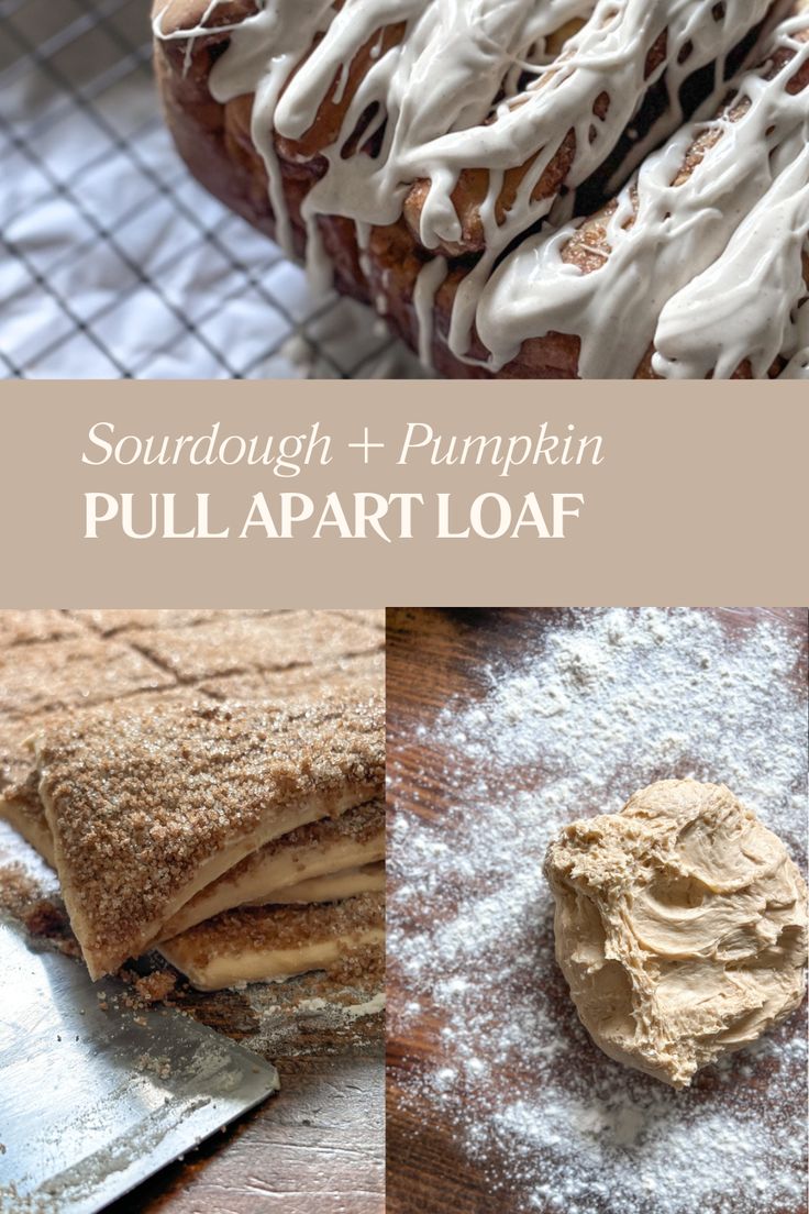 Sourdough Pumpkin Pull-Apart Bread Loaf - Chasing Our Simple Pumpkin Pull Apart Bread, Sourdough Pancakes Recipe, Sourdough Pumpkin, Bread Bowl Recipe, Pumpkin Rolls Recipe, How To Store Bread, Sandwich Bread Recipes, Pumpkin Recipe, Pumpkin Roll