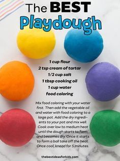 the best playdough recipe for kids