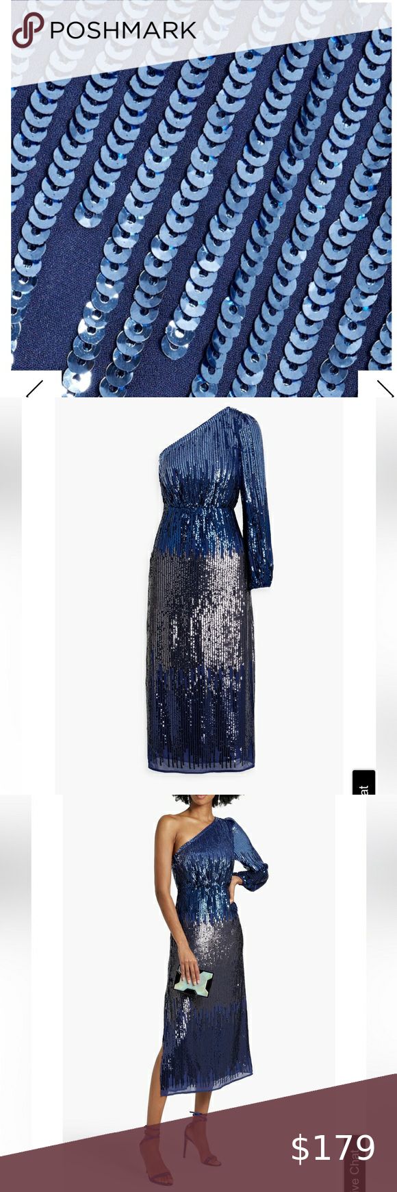 Rixo sequins dresss blue 8 M NWT Sequins Dress, 8 M, Sequin Dress, Dress Es, Dresses Skirts, Outfit Inspo, Plus Fashion, Fashion Trends, Dresses