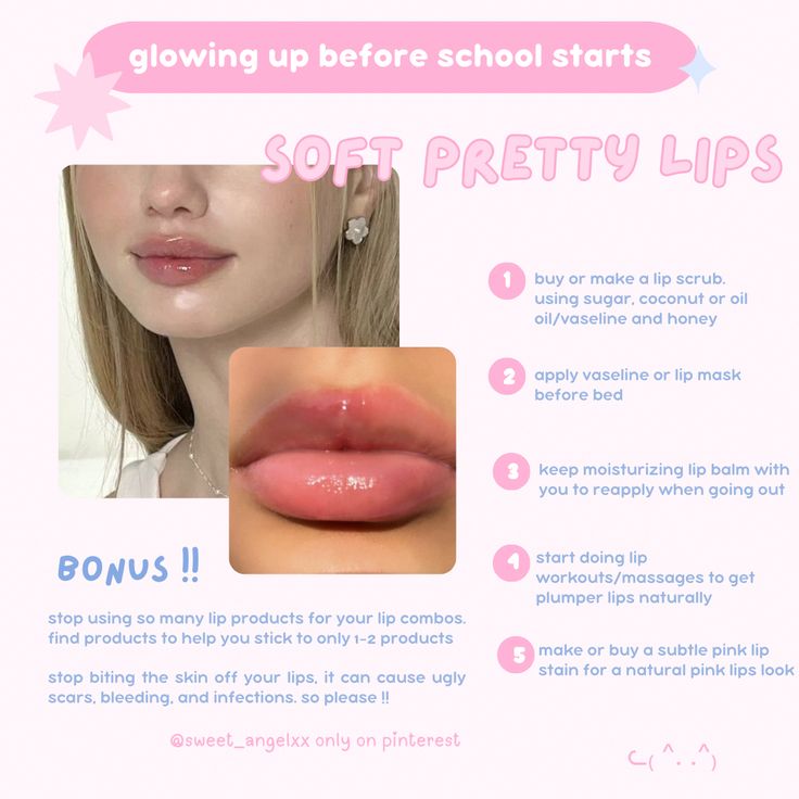 How To Grow Lips, How To Use Lip Scrub, How To Have Soft Lips, Vaseline Lip Scrub, Pretty Lips Natural, How To Get Pink Lips Naturally, Pink Lips How To Get Naturally, How To Get Soft Lips, Soft Lips Tips