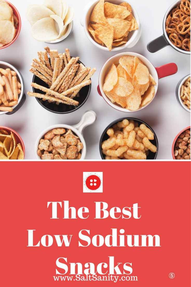 the best low sodiment snacks to make for your next party or potluck