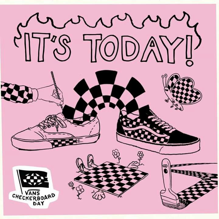 Vans check board day Vans Checkerboard, Vans Shoes, Cartoon Art, Doodles, Photography