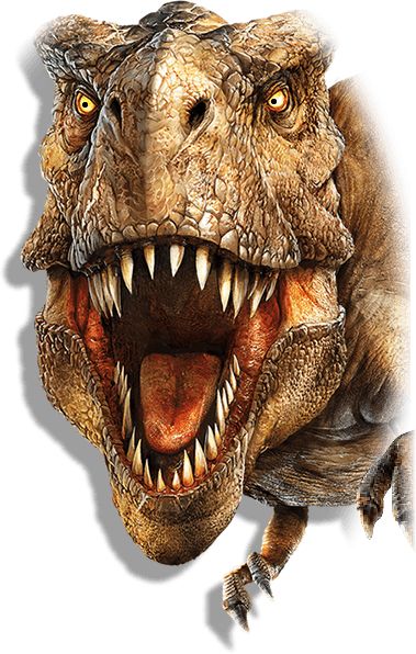 an image of a dinosaur with its mouth open