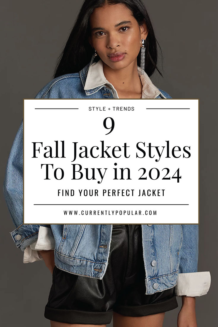 Stay ahead of the trends with our top picks for fall jackets in 2024. From stylish leather motos to cozy quilted options, these jackets will keep you warm and fashionable. Discover which styles are a must-have for your autumn wardrobe. Chic Jackets For Women, Jacket Trends 2024 Fall, Jacket Trends 2024, Fall 2024 Jacket Trends, 2024 Jacket Trends, Fall Jackets 2024, Autumn 2024 Fashion Trends, Trendy Fall Jackets, Fall Jacket Trends