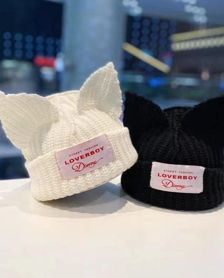 Lover boy cat ear beanie Cat Ears Cap, Cat Ear Beanie, Ear Beanie, Cat Ears Hat, Cat Eared Beanie, Boys Beanie, Woolen Cap, Cold Weather Hats, Cat Beanie