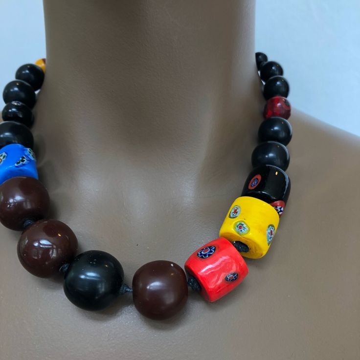 Macy’s Beads Choker Necklace. African Necklaces, Beads Choker, Macys Jewelry, S Necklace, African Necklace, Beaded Choker Necklace, Beaded Choker, Jewelry Designs, Womens Jewelry Necklace