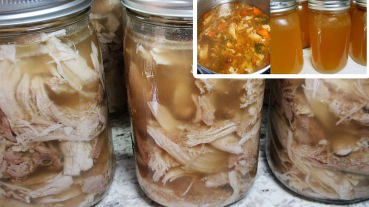 several jars filled with food sitting on top of a counter