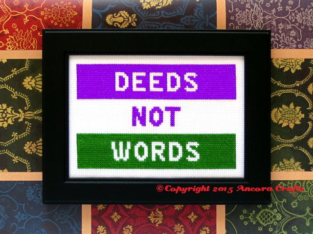 there is a sign that says deeps not words