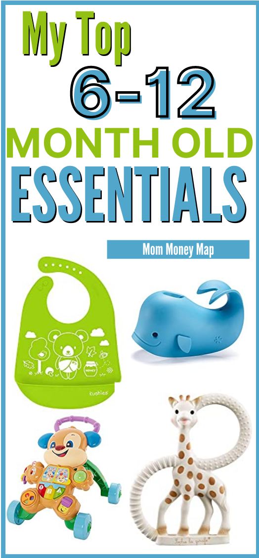 the front cover of my top 6 - 12 month old essentials book with toys