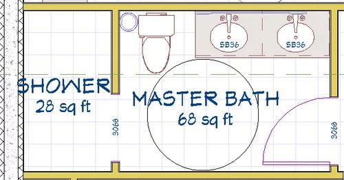 Wheelchair Accessible Bathroom Layout Tub Inside Shower Layout, Master Bath Addition, New House Build, Laundry Bathroom Combo, Bathroom Floorplan, Mountain House Decor, Accessible Bathroom Design, Ada Bathroom, Small Bathroom Layout