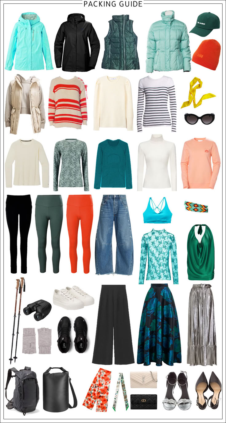 The ultimate packing guide for a cruise to Alaska Layered Hiking Outfit, Alaska Cruise Outfits In June For Women, Alaska Cruise Capsule Wardrobe, Summer Alaska Cruise Outfits, Alaska Cruise Outfits In June, Alaska Cruise Attire, Alaska Cruise Wear, Cruise Prep, Packing For Alaska