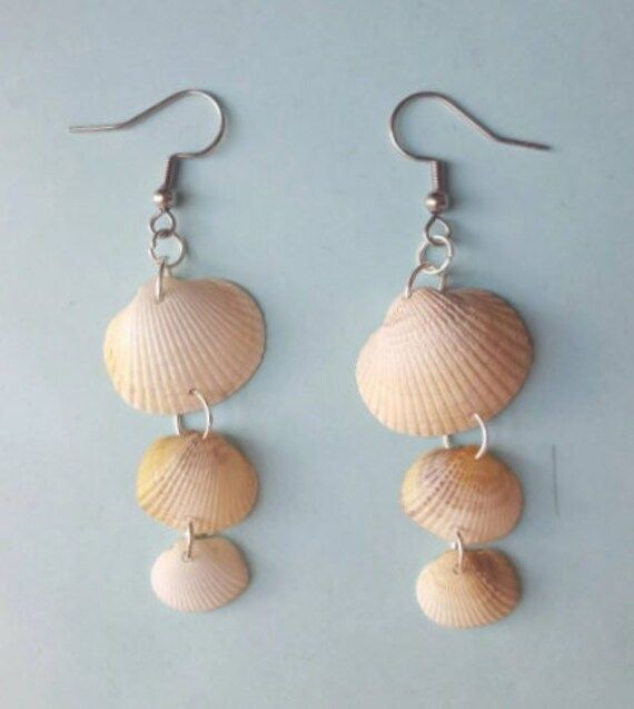 Delicately hand crafted shell earrings made from natural shells and silver plated steel. A beautiful and unique addition to any look. *Please note these earrings are fragile so should be handled with care!* Silver Shell-shaped Earrings, Silver Shell Earrings For Pierced Ears, Handmade Silver Shell Earrings, Handmade Silver Shell-shaped Earrings, Handmade Silver Shell Drop Earrings, Handmade Silver Dangle Shell, Silver Shell Dangle Earrings, Silver Shell Drop Earrings, Silver Shell Earrings For Beach