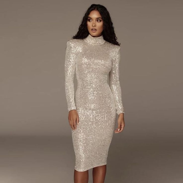 Elegant Sequined High Collar Long Sleeve Bodycon Tight Stretch Knee Length Dress



High Neck-Knee length











High Neck/Ruffled Hem-Knee length









Cowl Neck- Knee length









Off the Shoulder-Knee length









O Neck- Above knee length Outfits New Year, Midi Dress Elegant, Dress Elegant Long, Sequin Midi Dress, Long Sleeve Sequin, Long Sleeve Midi, Long Sleeve Bodycon, Long Sleeve Midi Dress, Club Dresses