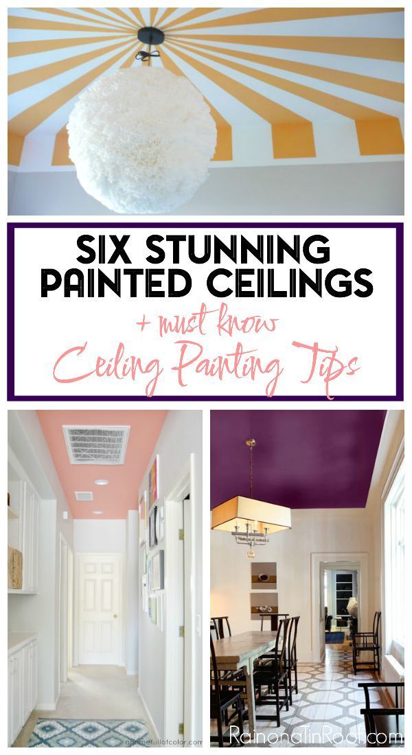 six stunning painted ceilings and how to paint them