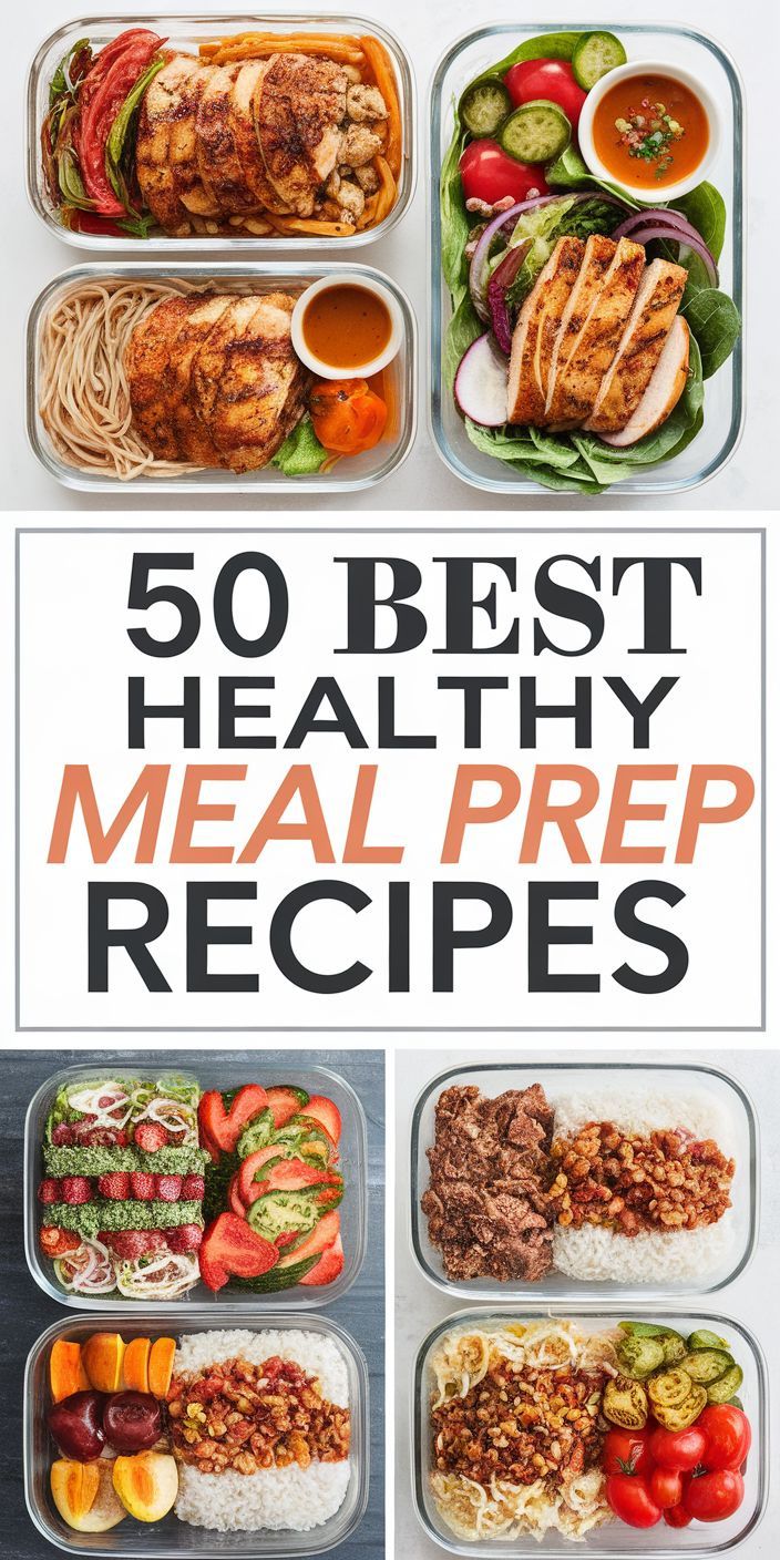 50 Healthy Meal Prep Recipes for Weight Loss Goals Healthy Whole Food Meal Prep, Healthy Meal Prep Lunch Clean Eating, Meal Prep Cheap Healthy, Meal Prep For Clean Eating, Healthy Meal Prep For Lunch At Work, Mealprep Lunch Easy Meals, Healthy Work Meal Prep, Healthy Easy Lunch Ideas For Work Losing Weight Tips, Lunch High Protein Meal Prep For The Week