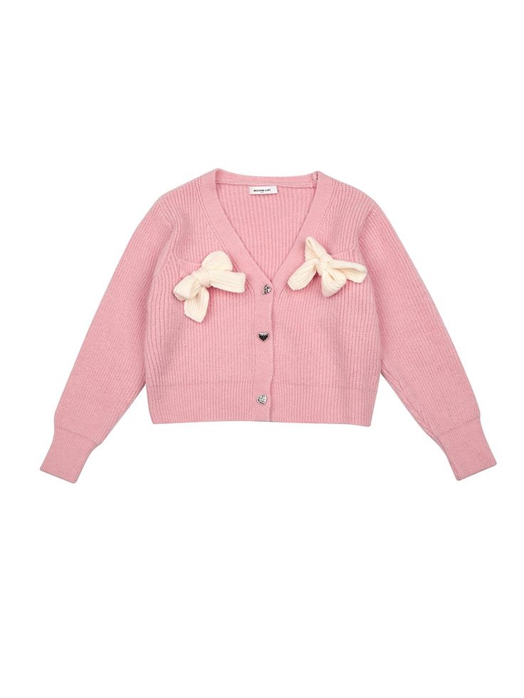 Material: 10% Polyester  Rayon20% Acrylic70

 Size: One Size

 Model: 163cm/43kg





 Length
 Chest
 Shoulder width
 Sleeve Length


 one size
 44.5cm
 96cm
 40cm
 49cm Pink Button-up Cardigan For Winter, Pink Button-up Winter Cardigan, Pink Knit Outerwear With Button Closure, Pink Knit Cardigan With Button Closure, Spring Knit Sweater Coat With Button-up, Spring Knit Button-up Outerwear, Pink Knit Button-up Outerwear, Trendy Spring Button-up Sweater Coat, Trendy Button-up Sweater Coat For Spring