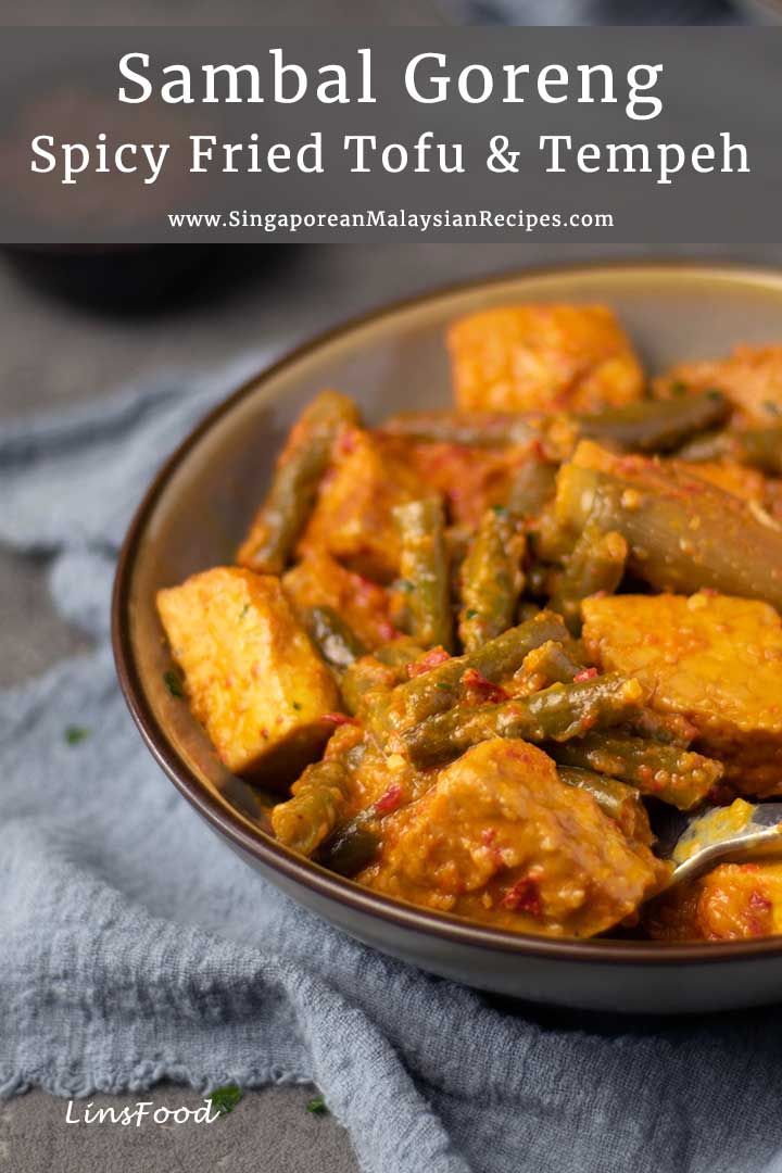 a bowl filled with curry and green beans