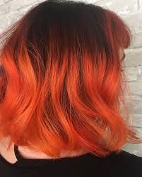 Brown Hair Orange Tips, Orange Balayage, Dark Hair With Highlights, Hair Color And Cut, Brown Hair With Highlights, Hair Inspiration Color, Orange Hair, Hair Transformation, Hair Today