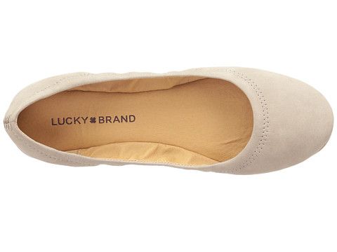 Lucky Brand Emmie Bourbon - Zappos.com Free Shipping BOTH Ways Casual Slip-on Ballet Flats With Ortholite Insole, Cushioned Slip-on Ballet Flats, Synthetic Slip-on Ballet Flats With Branded Insole, Casual Slip-on Ballet Flats With Arch Support, Casual Ballet Flats With Arch Support, Beige Slip-on Ballet Flats With Removable Insole, Beige Slip-ons With Cushioned Footbed And Flat Shape, Slip-on Ballet Flats With Textured Sole, Beige Cushioned Slip-ons With Flat Heel