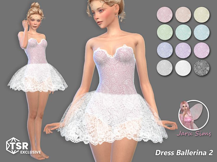 Ballerina Outfit, Sims 4 Cc Shoes, Chef Clothes, Female Dancers, Sims 4 Teen, Ballet Clothes, Sims 4 Dresses, Ballerina Dress, Rib Knit Top