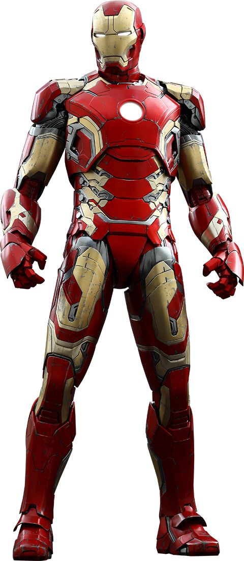 the iron man suit is shown in this image