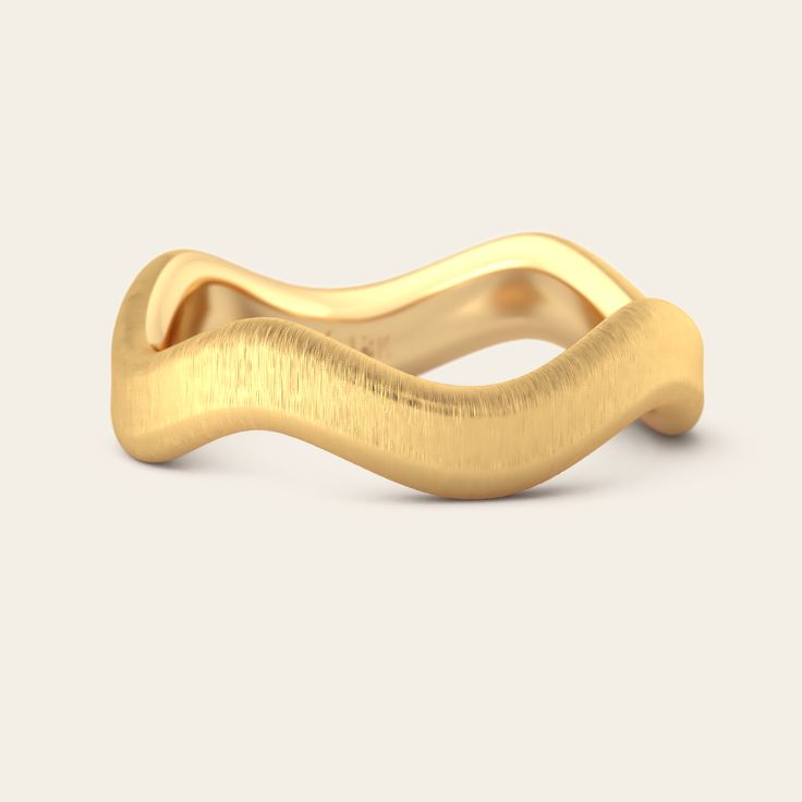 The thicker and more durable version of our Curve Stacking Ring. This ring is equally as simple and elegant. Stack with any of our other Curve designs to create a look all your own. 18k Yellow or White Gold Polished or Satin Finish Unsure of your size? Contact us for a ring sizing kit. If you do not see your size, please contact care@jamieturnerdesigns.com and we can make your custom size.