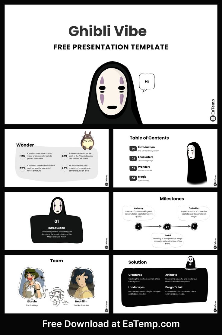 an info sheet with the text ghost vibe on it and images of people in masks